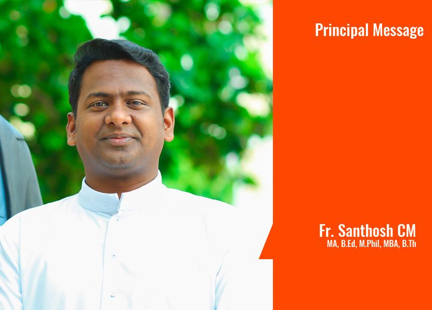 Fr. Santhosh CM, Principal