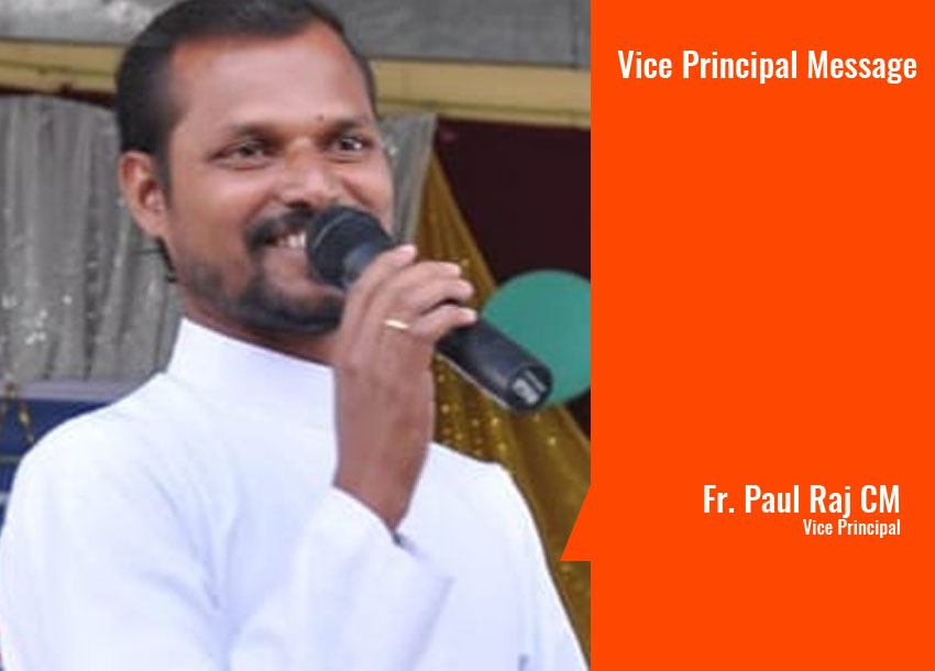 Fr. Paul Raj, Vice Principal