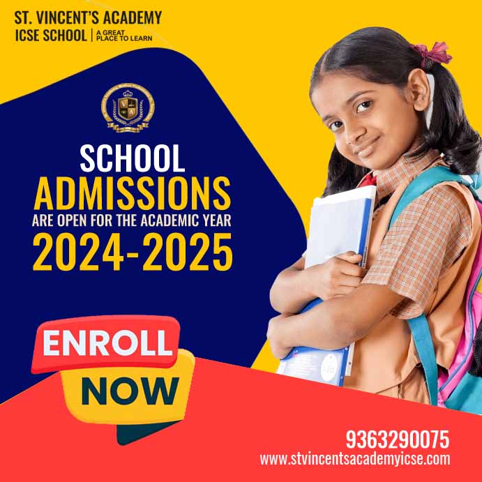 St Vincent Academy ICSE School Admissions Open